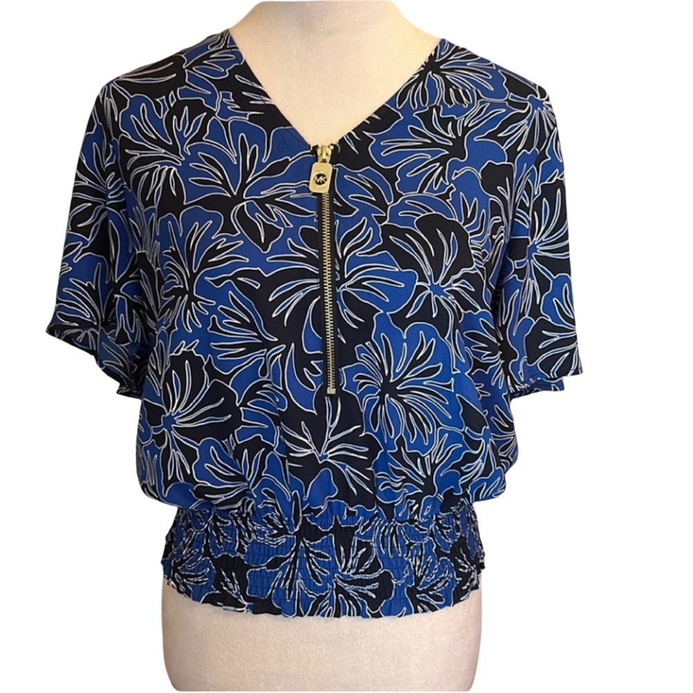 Michael Kors SzS flower print blouse